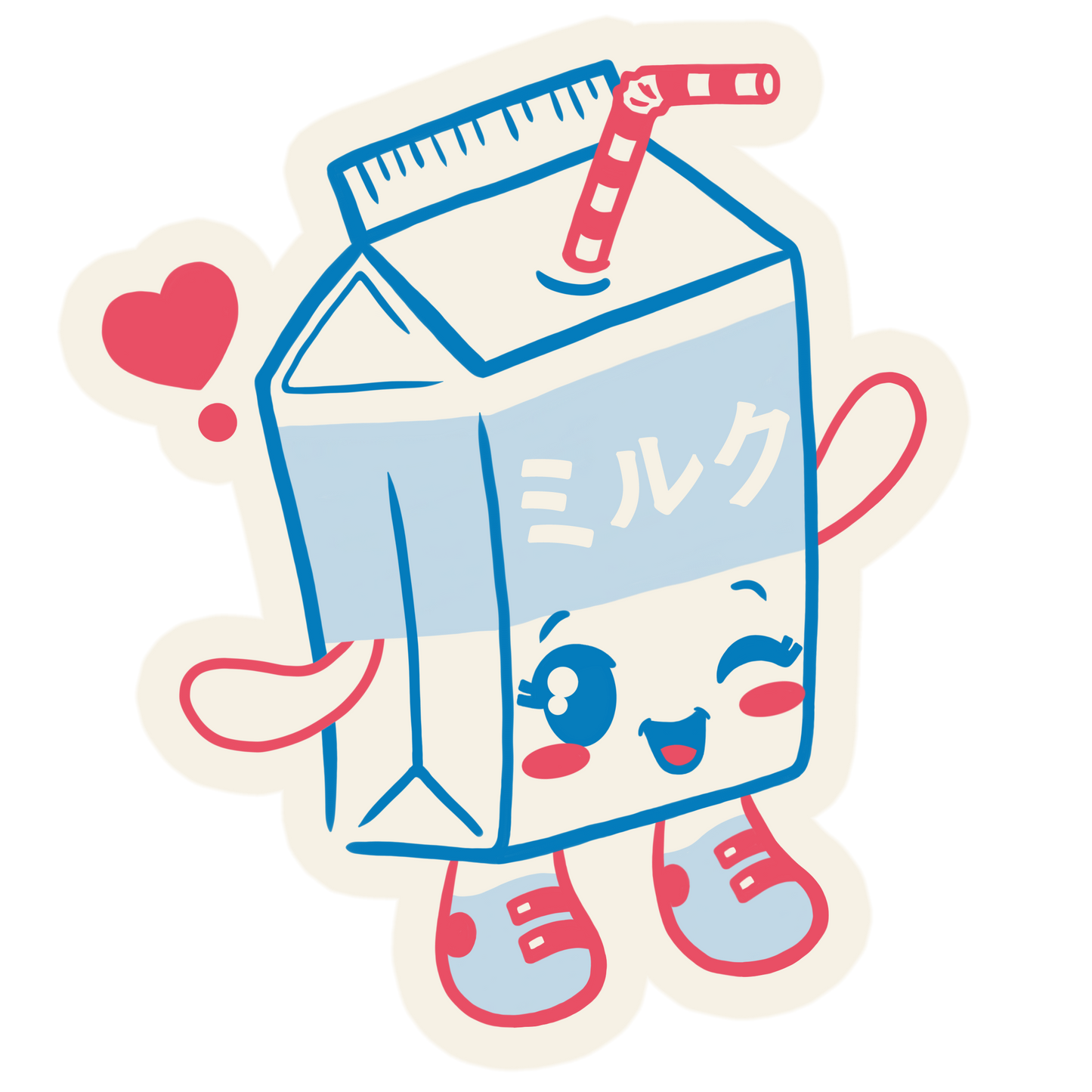milkuu (diecut sticker)
